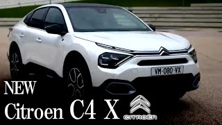 これがシトロエンの新世代クーペスタイルSUV！新型シトロエンC4X ワールドプレミア！New Citrien C4X 2023 [upl. by Olrak]