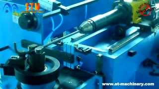 STM Saint Machinery wire bending tube bender for automobile seat and headrest frame robot loading [upl. by Jarrow]