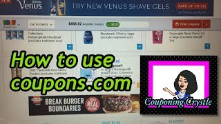 How to print coupons from couponscom [upl. by Yhtomot]