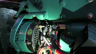 Volvo Penta MD2020  mounting alternator [upl. by Weisman501]