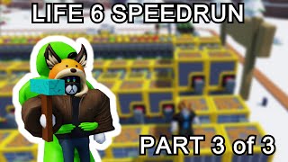 BLOCK TYCOON SPEEDRUNTUTORIAL LIFE 6 NO EDITS NO BOOST PART 3BLOCK TYCOON [upl. by Haroldson528]