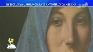 In esclusiva lAnnunciata di Antonello Da Messina [upl. by De Witt605]