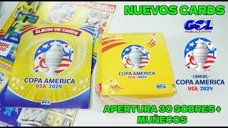 Copa América USA 2024 CARDS GOL Publications Apertura EXTREMA con MUÑECOS [upl. by Refinne]