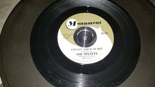 The Velvets  Tonight Could Be The Night Monument Records  441 May 1961 [upl. by Norvun]