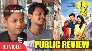 Behen Hogi Teri Public Review  First Day First Show  Shruti Haasan Raj Kumar Rao [upl. by Leummas]