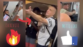 CICALONE E I SUOI FERMANO A AGGREDISCONO UN BORSEGGIATORE IN METRO 👊🏼💥 SBATTENDOLO FUORI A SBERLE [upl. by Dhumma164]