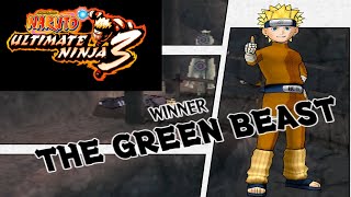 Vs  Fight Custom  4  Naruto Ultimate Ninja 3  PCSX2 PS2 Emulator [upl. by Nedrob]