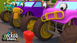 Geckos Garage Song｜Geckos Garage｜Childrens Music｜Trucks For Kids｜Geckos Songs [upl. by Delgado211]