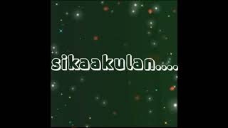 Silakemo Sikakulam Song lyrics Black Screen lyrics [upl. by Anawk]