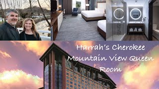 Harrah’s Cherokee Mountain View Queen Room [upl. by Nnainot]