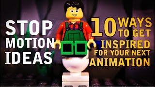 Stop Motion Ideas  10 Ways to get Inspiration for your Next Animation [upl. by Nirred634]