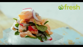 How to make Salmon Ceviche  Woolworths [upl. by Ees679]