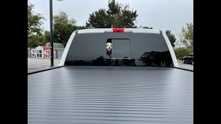 Retrax Tonneau Cover unboxing and installation on my 2021 F350 [upl. by Christel]