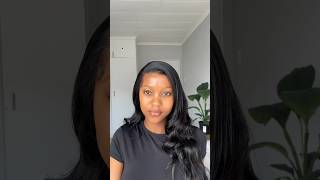 Unsponsored Wig Review Out Now southafricanyoutuber wiginstall aliexpress wigreview [upl. by Pandich2]