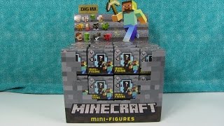 Minecraft Stone Series 2 Blind Box Opening Unboxing Toy Review [upl. by Detta]