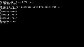 Exidy Sorcerer with Dreamdisk fdc 1979 Boot Screen [upl. by Lasley]