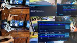 How To Connect Add Setup Or Pair IP Camera To ONVIF WiFi NVR  Match Code Through Network Cable [upl. by Boutis]