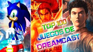 Top 100 mejores videojuegos del Dreamcast en 10 minutos [upl. by Sallyann92]