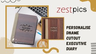 Customised Diary  Personalised Diary  Zestpics [upl. by Dodson]