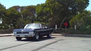 66 chevelle SS396 L78 burnout [upl. by Malliw804]