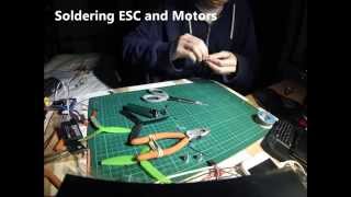 DIY Mini Tricopter  Selfmade Yaw Mechanism  Build Video [upl. by Nennerb]