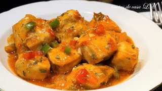 POLLO GUISADO RECETA FÁCIL Y RÁPIDA [upl. by Older]