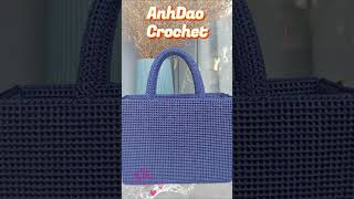 CREATE Your Own STUNNING Classic Handbag with CROCHET [upl. by Dylana235]