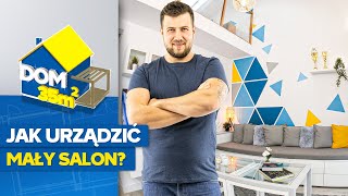 Dom 35 m2  odc 21  Jak urządzić salon na 13 m2 [upl. by Kroo899]