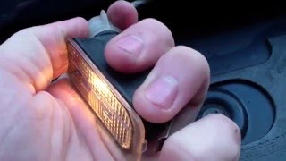 How to Change Number Plate Lights on Ford Fiesta 20092013 [upl. by Ilario]