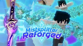 NEW UPDATE MISTSPLITTER REFORGED ADDON  MINECRAFT [upl. by Oeram863]