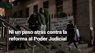 EL PODER JUDICIAL SE DEFIENDE  Trabajadores convocan a paro indefinido por Reforma Judicial [upl. by Nahsaj]