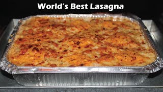 Worlds Best Lasagna Recipe  Make Lasagna Sheets at Home  Hafsas Kitchen [upl. by Oilenroc]