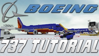 Boeing 737700 Tutorial  Minecraft [upl. by Townsend]