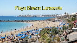 Playa Blanca Lanzarote [upl. by Nerrawed]