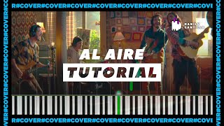 Al Aire  Morat  Piano Tutorial  Partitura [upl. by Regnig]