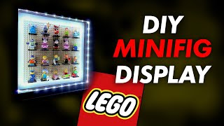 Build The Ultimate LEGO Minifig Display Case [upl. by Modesty]