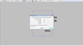 LTSpice sweep resistance using step [upl. by Leann]