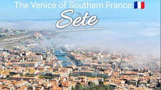 Sète France🇫🇷 The Venice of Southern France🇫🇷Driving in Sète Panoramic view fr Mont Saint Clair [upl. by Adihaj392]