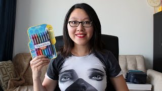 Paper Mate InkJoy Pens Review amp Demo [upl. by Anirac183]