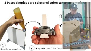 kit aplicador dosificador para pegar cubrecanto 3Dplasticsolutionsmex [upl. by Kyd311]