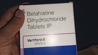 Betahistine dihydrochloride tablet uses in hindi  vertiford 8 syrup uses in hindi [upl. by Ayaet458]