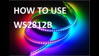 How to  WS2812B LED Strip [upl. by Rora]