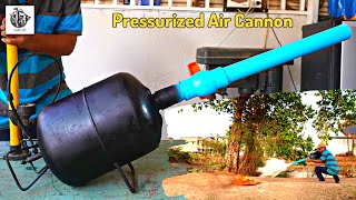 How to Make an Air Cannon at Home  How to Make a Pressurized Air Cannon  Homemade Propane Cannon [upl. by Mcknight]