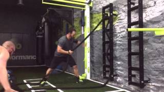 Partner Training Rope Pulls for Functional Strength and Conditioning [upl. by Micro]