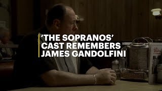 The Sopranos Cast Remembers James Gandolfini [upl. by Ecirtap]