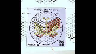 Micropipette Art Full STEAM Ahead  Butterfly pattern [upl. by Aniaj]