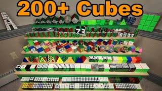 2020 My Rubiks Cube Collection  200 Cubes [upl. by Hilbert]