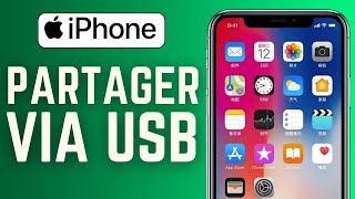 Comment Partager La Connexion Iphone Via Usb  FACILE [upl. by Natan810]