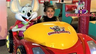 CHUCK E CHEESE’S family fun indoor playground games and play area for kids video [upl. by Eerized435]