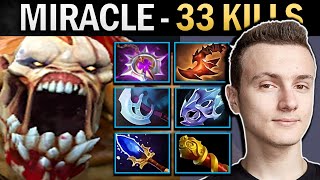 Lifestealer Dota Gameplay Miracle with 33 Kills and MKB [upl. by Melda38]